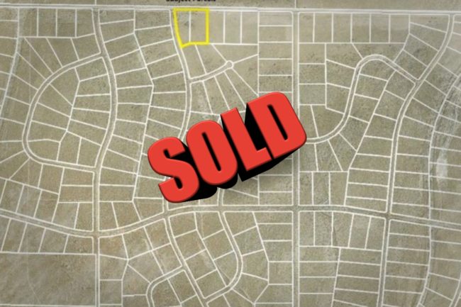 +/-4.24 Acres of Land Sold in San Bernardino County