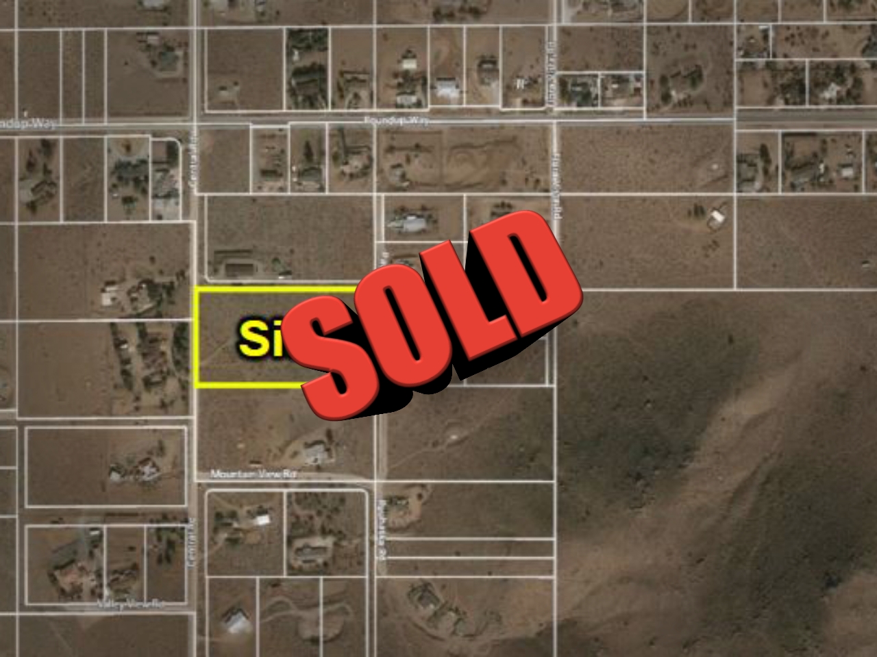 5 Acres of Residential Land in Apple Valley, CA sold