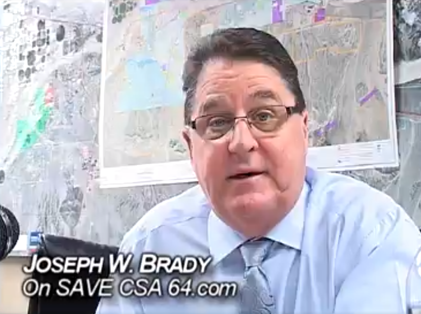 Joseph W. Brady Introduces the Spring Valley Lake Save CSA 64 Movement