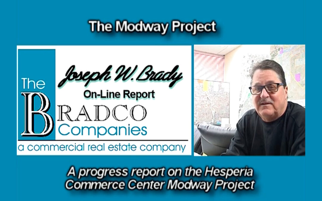 Joseph W. Brady Takes Us to the Modway Project a State-of-the-Art Warehouse and Distribution Center